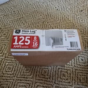 GE TLM812SCUDP 8 Space Load Center Main Lug Electrical Panel 120/240V 16 Circuit
